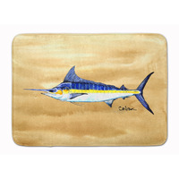 "Caroline's Treasures Swordfish on Sandy Beach Floor Mat, 19"" x 27"", Multicolor"