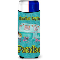 Another Day in Paradise Retro Glamping Trailer Ultra Beverage Insulators for slim cans 8758MUK