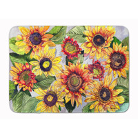 "Caroline's Treasures Sunflowers Floor Mat, 19"" x 27"", Multicolor"