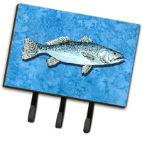 "Caroline's Treasures 8770TH68 Fish-Trout Leash Holder or Key Hook, Large, Multicolor"
