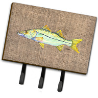 "Caroline's Treasures 8772TH68 Fish-Snook Leash Holder or Key Hook, Large, Multicolor"