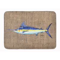 "Caroline's Treasures Fish - Marlin Floor Mat, 19"" x 27"", Multicolor"