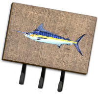 "Caroline's Treasures 8773TH68 Fish-Marlin Leash Holder or Key Hook, Large, Multicolor"