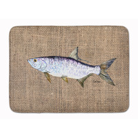 "Caroline's Treasures Fish - Tarpon Floor Mat, 19"" x 27"", Multicolor"