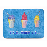 "Caroline's Treasures Snowballs and Snowcones Floor Mat, 19"" x 27"", Multicolor"