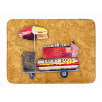 "Caroline's Treasures Hot Dog Floor Mat, 19"" x 27"", Multicolor"