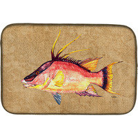 "Caroline's Treasures 8803DDM Dish Drying Mat, 14 x 21, Multicolor"
