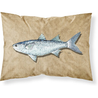 "Caroline's Treasures 8805PILLOWCASE Mullet Moisture Wicking Fabric Standard Pillowcase, Large, Multicolor"