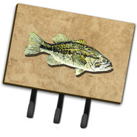 "Caroline's Treasures 8806TH68 Small Mouth Bass Leash or Key Holder, Large, Multicolor"