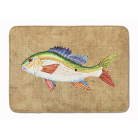 "Caroline's Treasures Rainbow Trout Floor Mat, 19"" x 27"", Multicolor"