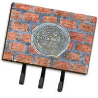 "Caroline's Treasures 8829TH68 New Orleans Water Meter on Bricks Leash or Key Holder, Large, Multicolor"
