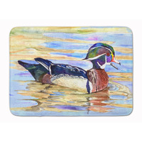 "Caroline's Treasures Wood Duck Floor Mat, 19"" x 27"", Multicolor"