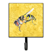 "Caroline's Treasures 8851SH4 Bee On Yellow Leash or Key Holder, Small, Multicolor"