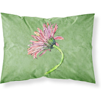 "Caroline's Treasures 8853PILLOWCASE Gerber Daisy Pink Moisture Wicking Fabric Standard Pillowcase, Large, Multicolor"