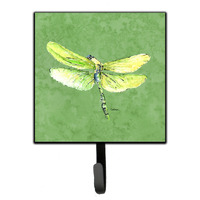 "Caroline's Treasures 8864SH4 Dragonfly On Avocado Leash or Key Holder, Small, Multicolor"