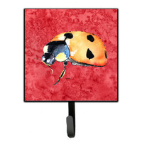 "Caroline's Treasures 8869SH4 Lady Bug On Red Leash or Key Holder, Small, Multicolor"