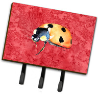 "Caroline's Treasures 8869TH68 Lady Bug on Red Leash or Key Holder, Large, Multicolor"