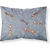 "Caroline's Treasures 8880PILLOWCASE Ants Moisture Wicking Fabric Standard Pillowcase, Large, Multicolor"