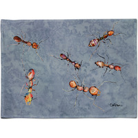 "Caroline's Treasures 8880PLMT Ants Fabric Placemat, Multicolor"