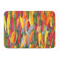 "Caroline's Treasures Hot Peppers Floor Mat, 19"" x 27"", Multicolor"