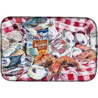 "Caroline's Treasures 8894DDM Dish Drying Mat, 14"" x 21"", Multicolor"