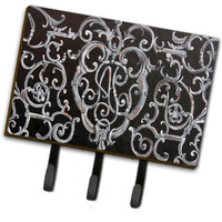 "Caroline's Treasures 8927TH68 Ironwork Fence Leash or Key Holder, Large, Multicolor"