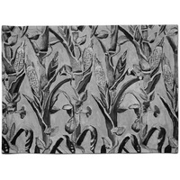 "Caroline's Treasures 8929PLMT Corn Ironwork Fence Fabric Placemat, Multicolor"