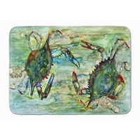 "Caroline's Treasures Blue Crab Standoff Floor Mat, 19"" x 27"", Multicolor"