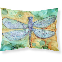"Caroline's Treasures Abstract Dragonfly Fabric Standard Pillowcase 8967PILLOWCASE, Multicolor"