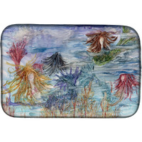 "Caroline's Treasures 8975DDM Dish Drying Mat, 14"" x 21"", Multicolor"