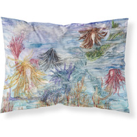 "Caroline's Treasures Abstract Mermaid Water Fantasy Fabric Standard Pillowcase 8975PILLOWCASE, Multicolor"