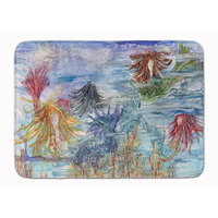 "Caroline's Treasures Abstract Mermaid Water Fantasy Floor Mat, 19"" x 27"", Multicolor"