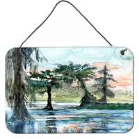 "Caroline's Treasures In the Swamp Wall or Door Hanging Prints 8985DS812, 8"" H x 12"" W, Multicolor"