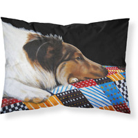 "Caroline's Treasures Day Dreamer Collie Fabric Standard Pillowcase AMB1037PILLOWCASE, Multicolor"