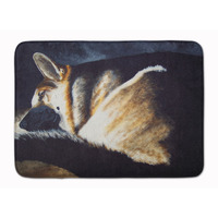 "Caroline's Treasures Day Dreamer German Shepherd Floor Mat, 19"" x 27"", Multicolor"