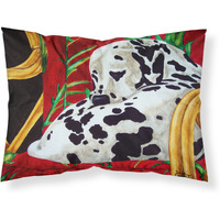 "Caroline's Treasures Sunday Nap Dalmatian Fabric Standard Pillowcase AMB1118PILLOWCASE, Multicolor"