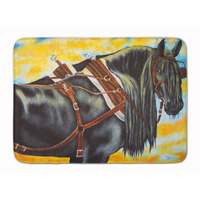 "Caroline's Treasures Day's End Horse Floor Mat, 19"" x 27"", Multicolor"