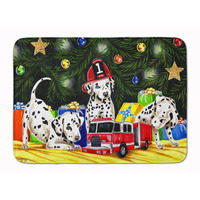 "Caroline's Treasures Christmas Favorite Gift Dalmatian Floor Mat, 19"" x 27"", Multicolor"