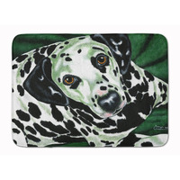 "Caroline's Treasures Emerald Beauty Dalmatian Floor Mat, 19"" x 27"", Multicolor"