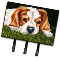 "Caroline's Treasures AMB1395TH68 CAVALIER Spaniel In The Grass Leash or Key Holder, Large, Multicolor"