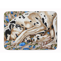 "Caroline's Treasures Bed of Roses Dalmatian Floor Mat, 19"" x 27"", Multicolor"