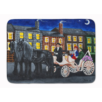 "Caroline's Treasures City Carriage Ride Horse Floor Mat, 19"" x 27"", Multicolor"