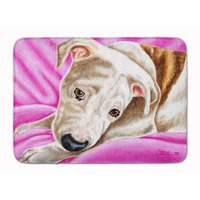 "Caroline's Treasures Dream Girl Pit Bull Floor Mat, 19"" x 27"", Multicolor"