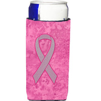 Pink Ribbon for Breast Cancer Awareness Ultra Beverage Insulators for slim cans AN1205MUK