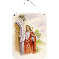 "Caroline's Treasures Jesus Knocking Door Hanging Prints wall-decor, Multicolor"