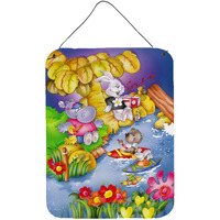 "Caroline's Treasures Animals Kayaking Wall or Door Hanging Prints APH0978DS1216, 16HX12W, Multicolor"