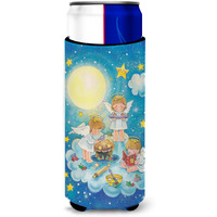 "Caroline's Treasures Angels Baking Michelob Ultra Koozies for slim cans, Multicolor"