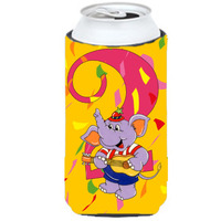 "Caroline's Treasures APH2159TBC Happy 2nd Birthday Age 2 Tall Boy Koozie Hugger, Multicolor"