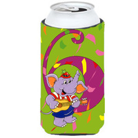 "Caroline's Treasures APH2164TBC Happy 6th Birthday Age 6 Tall Boy Koozie Hugger, Multicolor"