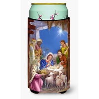 "Caroline's Treasures The Wise Men At The Nativity Christmas Tall Boy Koozie Hugger, Multicolor"
